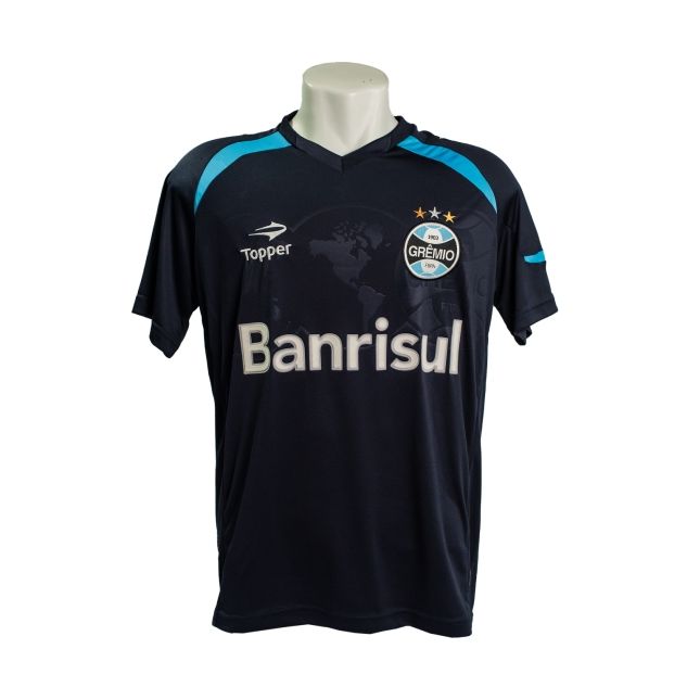Camisa Grêmio 2017 – Topper – Douglas #10 (Terceira camisa / Mapa-Múndi)
