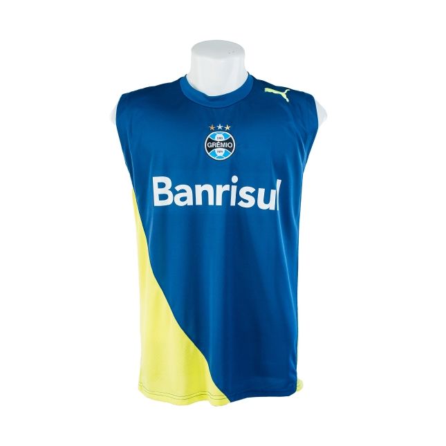 Camisa Grêmio Treino 2012 – Puma – Sem mangas – Banrisul