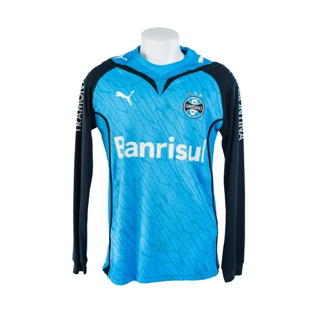 Camisa Grêmio 2012 – Camisa de goleiro azul celeste – #1