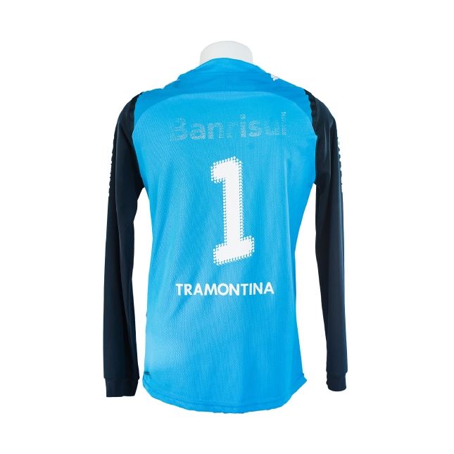Camisa Grêmio 2012 – Camisa de goleiro azul celeste – #1