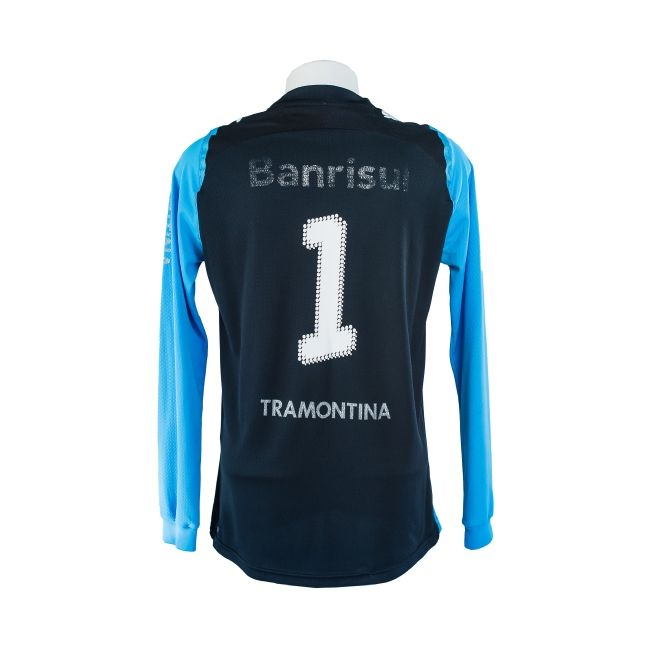 Camisa Grêmio 2012 – Goleiro titular azul/preta – #1