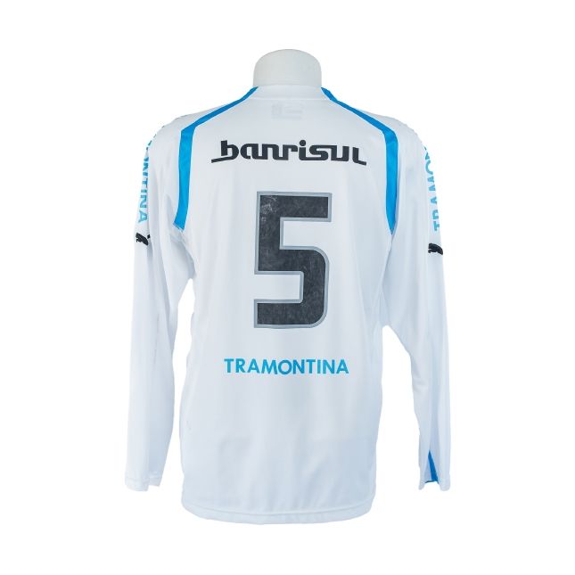 Camisa Grêmio 2011 – Modelo reserva branco – #5