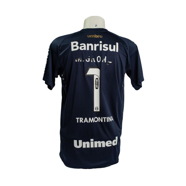 Camisa Azul Marinho Grêmio 2016 – Umbro – Marcelo Grohe #1