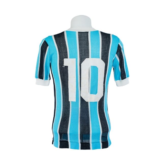 Camisa Grêmio anos 70 – Tricolor Malha Acrílica Texturizada – #10