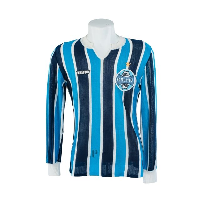 Camisa Grêmio anos 80 – Tricolor Penalty com estrela dourada – #15