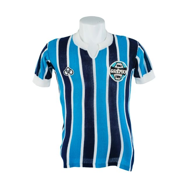 Camisa Grêmio anos 80 – Tricolor Olímpica – #10