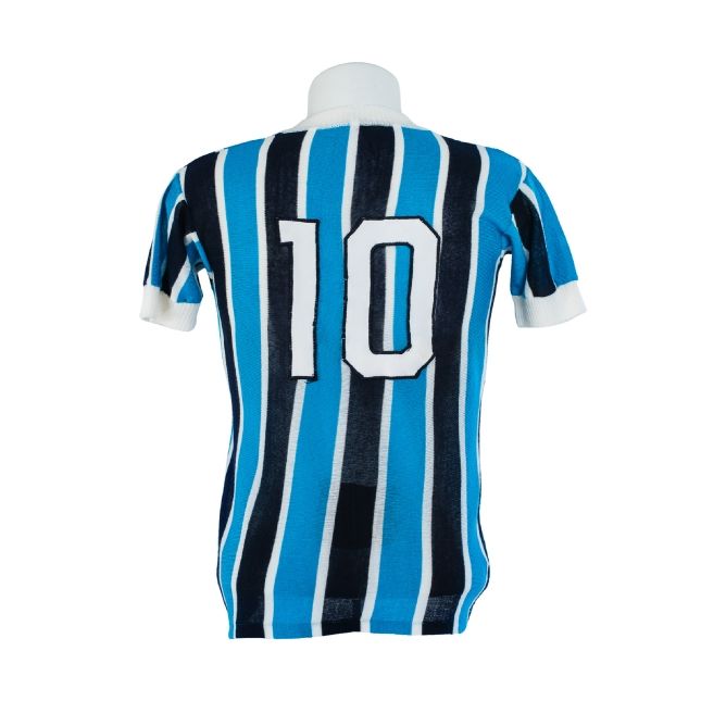 Camisa Grêmio anos 80 – Tricolor Olímpica – #10