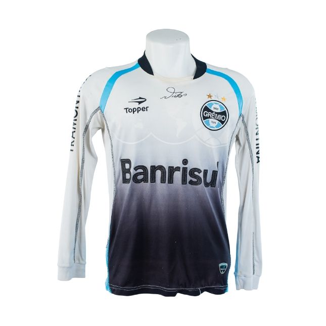 Camisa Grêmio 2012 – Goleiro Vítor – #200 jogos