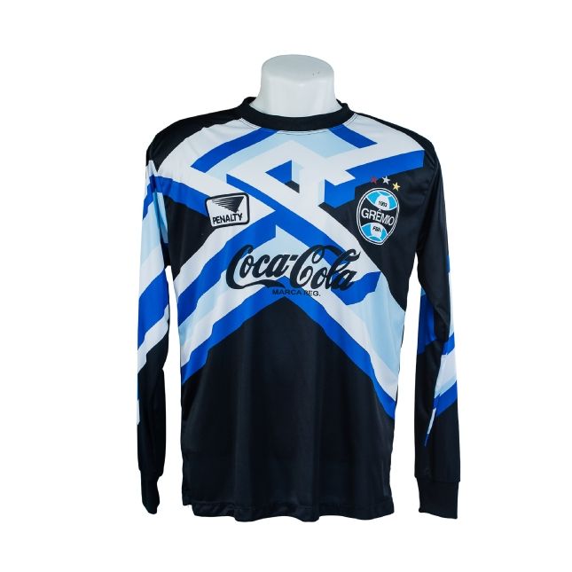Camisa Grêmio anos 90 – Goleiro Penalty Coca-Cola – #1