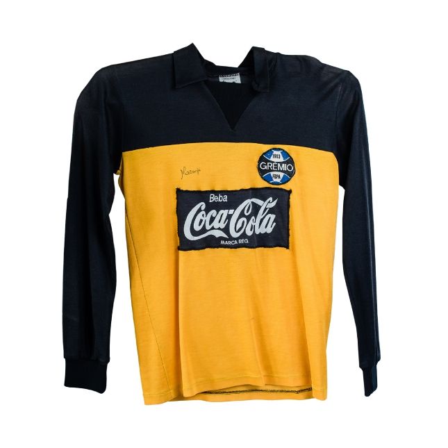 Camisa Grêmio anos 80 – Goleiro Mazaropi Penalty Coca-Cola – #1