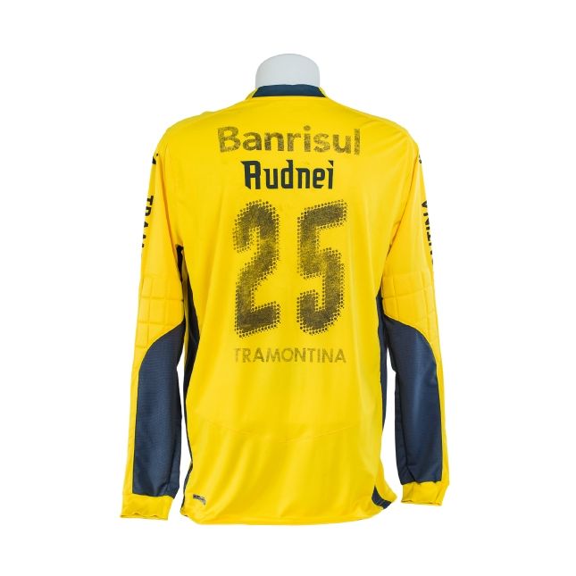 Camisa Grêmio 2009 – Goleiro Puma Amarela – #25 Rudnei