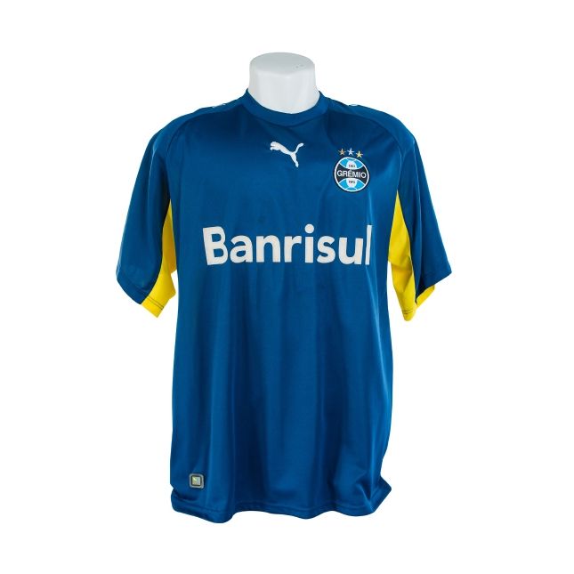 Camisa Grêmio 2010 – Goleiro Puma – Saja #1 (Azul e Amarelo)