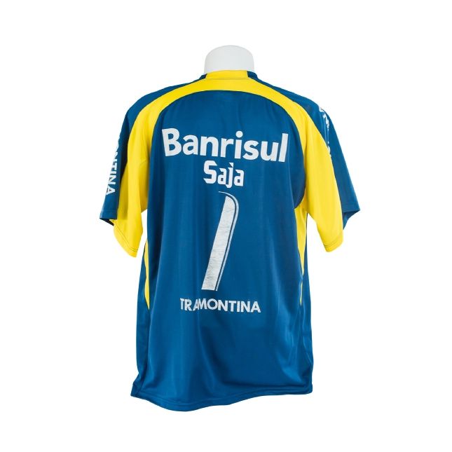 Camisa Grêmio 2010 – Goleiro Puma – Saja #1 (Azul e Amarelo)