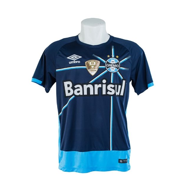 Camisa Grêmio 2016 – Goleiro Umbro Azul – #1