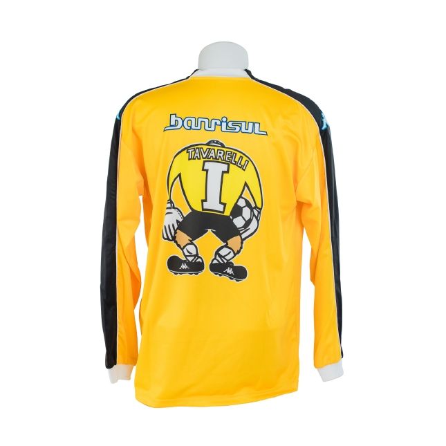 Camisa Grêmio 2004 – Goleiro Kappa Amarela – #1 Tavarelli