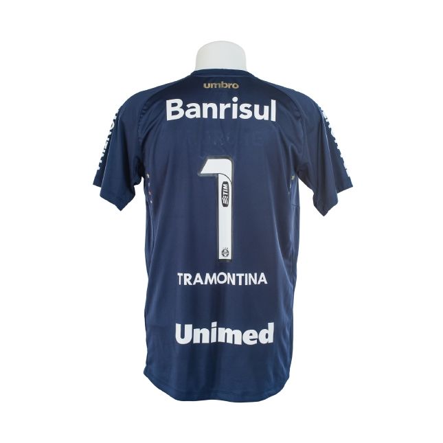 Camisa Grêmio 2016 – Goleiro Umbro Azul – #1 Marcelo Grohe