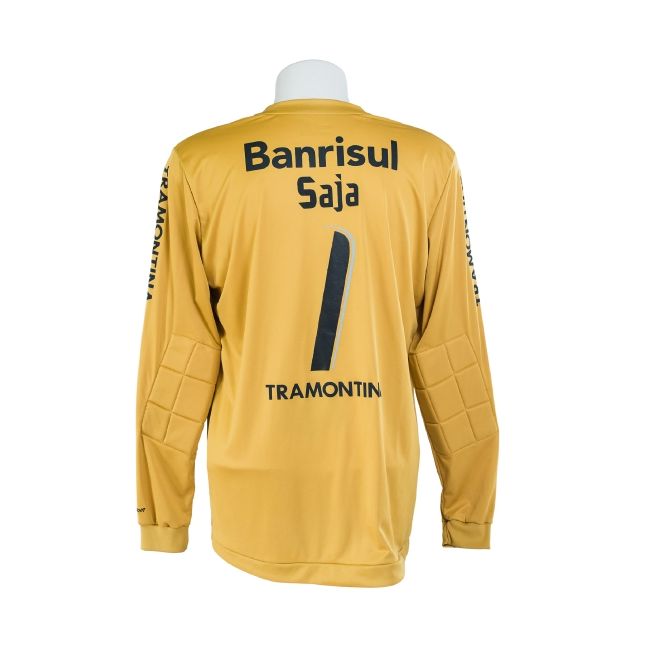 Camisa Grêmio 2010 – Goleiro Puma Dourada – Saja #1