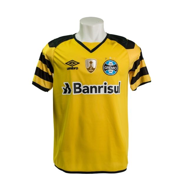 Camisa Goleiro Grêmio 2019 – Umbro – Marcelo Grohe #1 (Amarela)