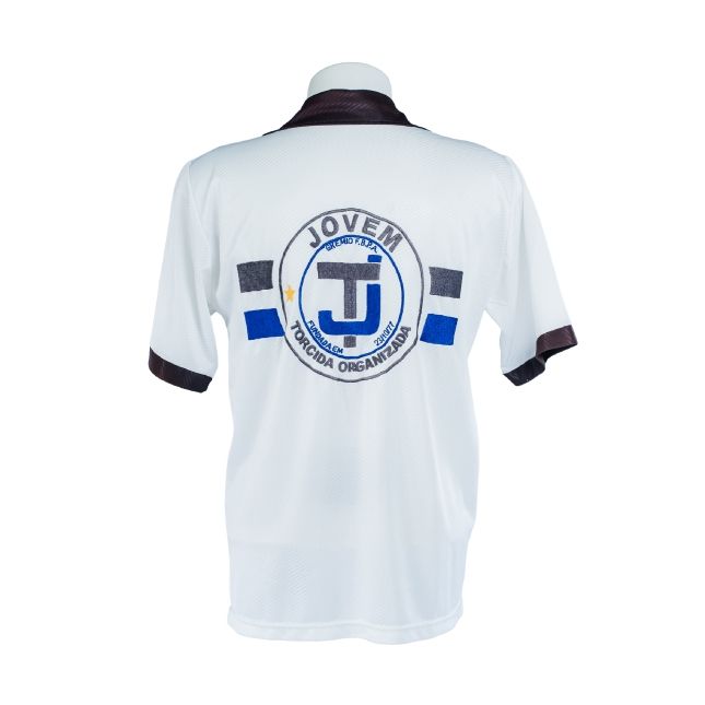 Camisa Grêmio – Torcida Jovem – Modelo Branco com Faixa Vertical