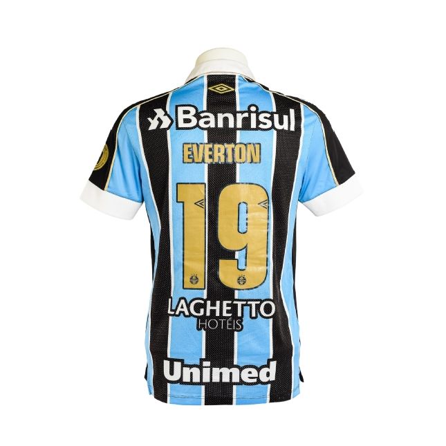 Camisa Grêmio 2017 – Umbro (Uniforme Titular) – Everton Cebolinha #19