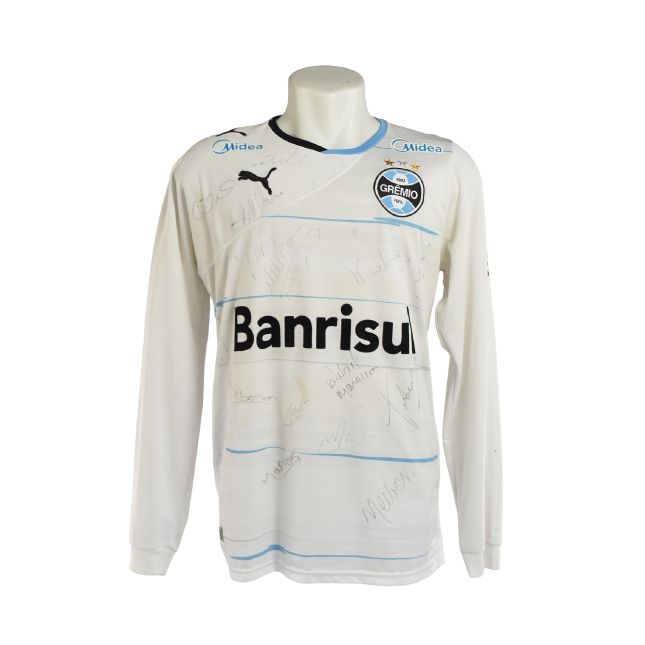 Camisa Branca Grêmio 2011 – Puma – #20 Assinada