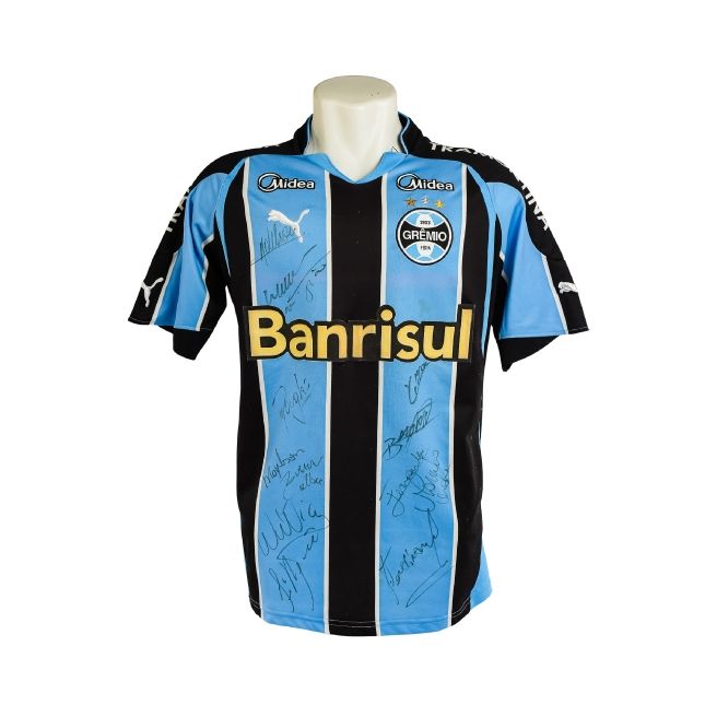 Camisa Grêmio 2011 – Puma Tricolor – #9 Autografada