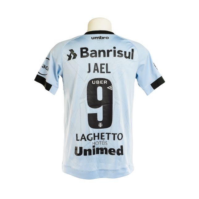 Camisa Grêmio 2018 – Umbro Celeste – #9 Jael
