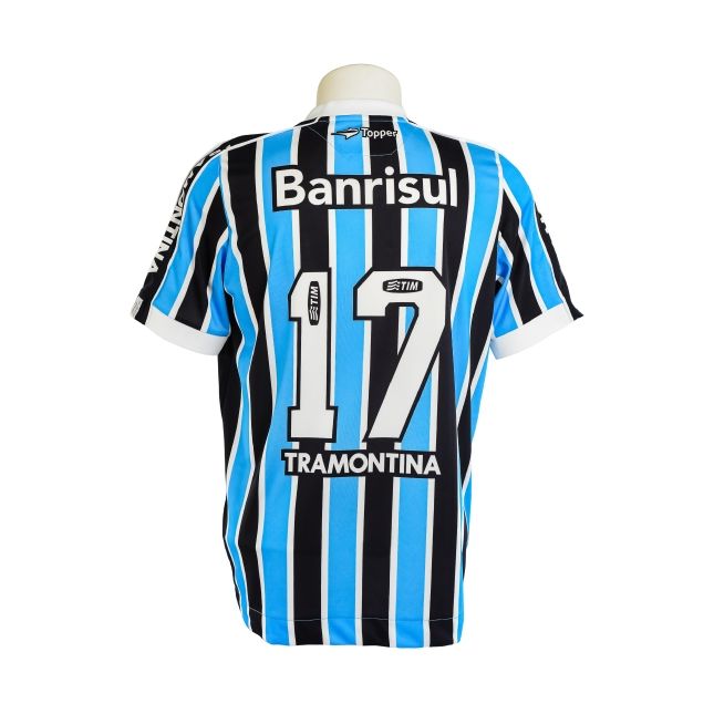 Camisa Grêmio 2012 – Topper Tricolor – #17 Sem Nome