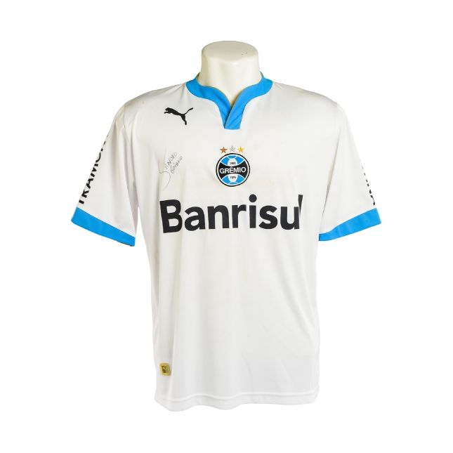 Camisa Grêmio 2013 – Puma Branca (Uniforme II) – #10