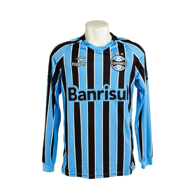 Camisa Grêmio 2012 – Topper Tricolor (Uniforme Titular) – #4