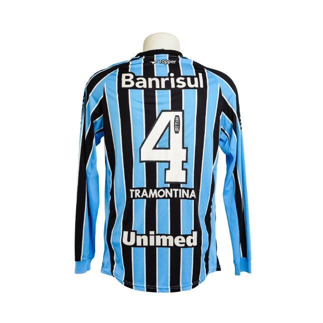 Camisa Grêmio 2012 – Topper Tricolor (Uniforme Titular) – #4