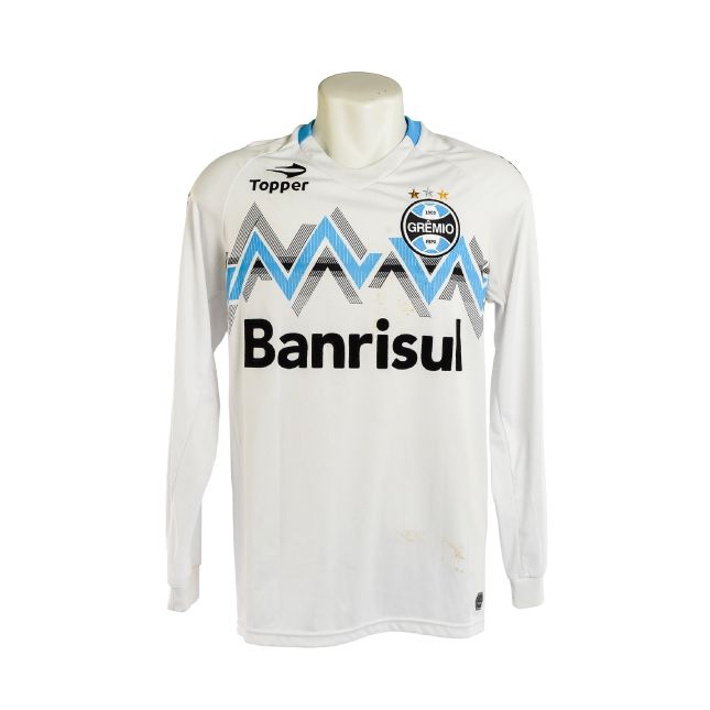 Camisa Grêmio 2013 – Topper Branca (Uniforme II) – #3