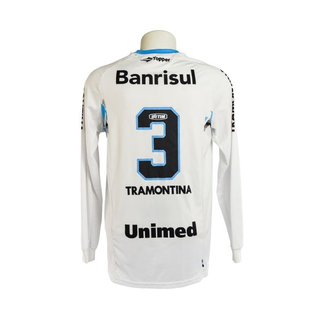 Camisa Grêmio 2013 – Topper Branca (Uniforme II) – #3