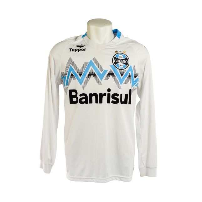 Camisa Grêmio 2014 – Topper Branca (Uniforme II) – #2