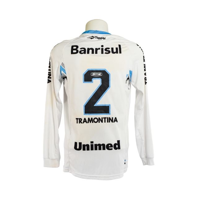 Camisa Grêmio 2014 – Topper Branca (Uniforme II) – #2