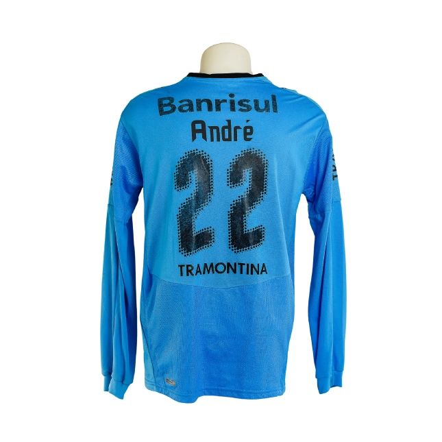 Camisa Grêmio 2013 – Puma Azul (Uniforme de Goleiro) – #22 André