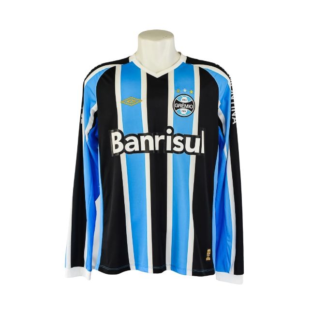 Camisa Grêmio 2016 – Umbro Tricolor (Uniforme Titular) – #9