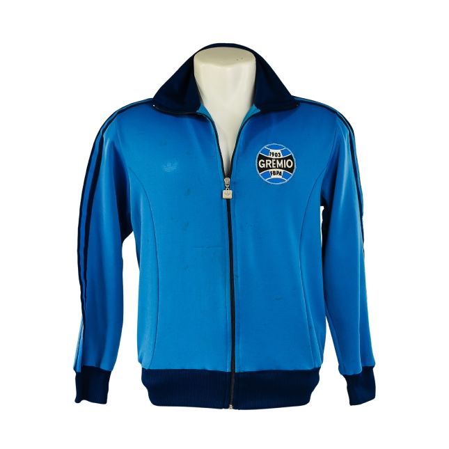 Jaqueta Grêmio – Retrô Azul Treino Anos 80 – Sem Número