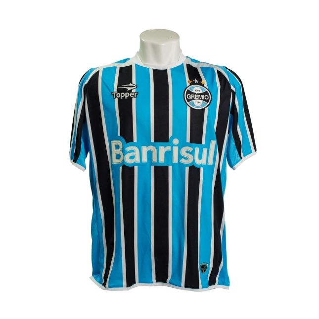Camisa Tricolor Grêmio 2011 – Topper – E. Miralles #18