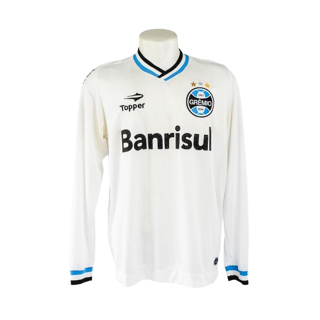 Camisa Grêmio – Topper Branca Uniforme Visitante 2013 – #10