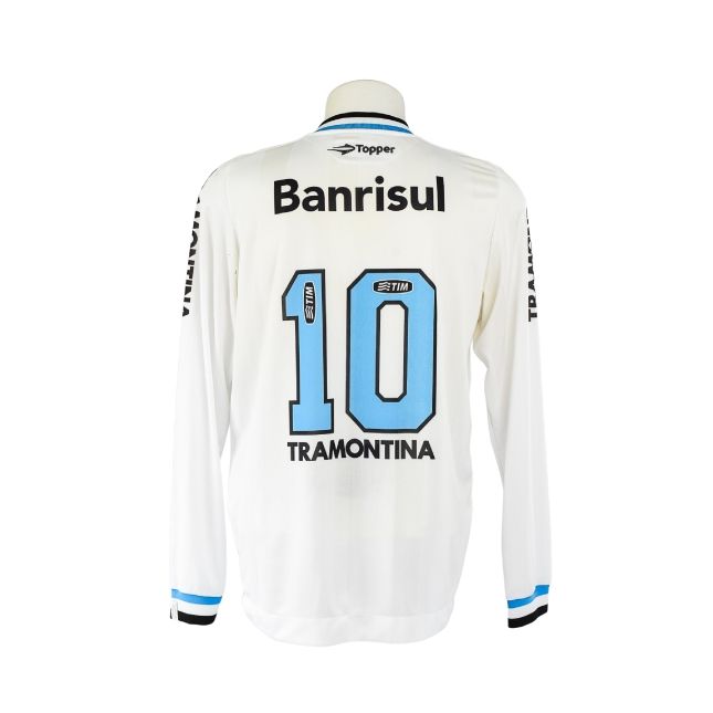 Camisa Grêmio – Topper Branca Uniforme Visitante 2013 – #10