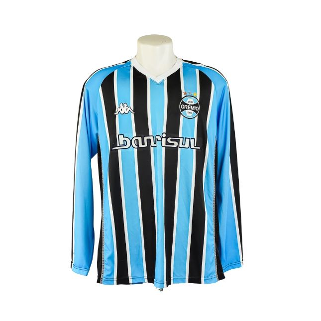 Camisa Grêmio – Kappa Tricolor Uniforme Principal 2008 – #18