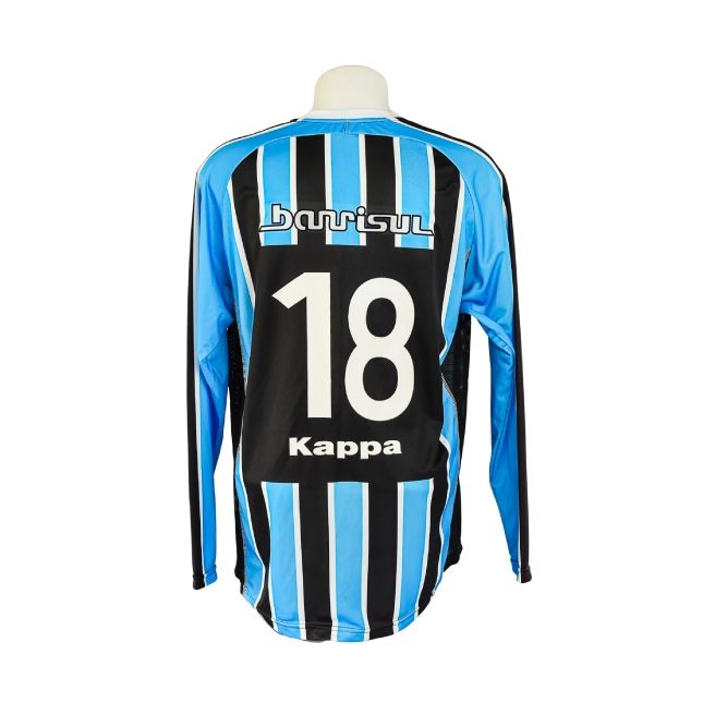Camisa Grêmio – Kappa Tricolor Uniforme Principal 2008 – #18
