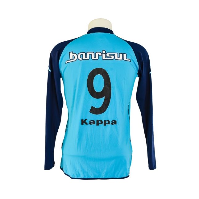 Camisa Grêmio – Kappa Azul Celeste Treino/Manga Longa 2008 – #9