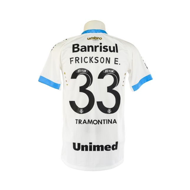 Camisa Grêmio 2014 – Umbro Branca – #33 Frickson Erazo