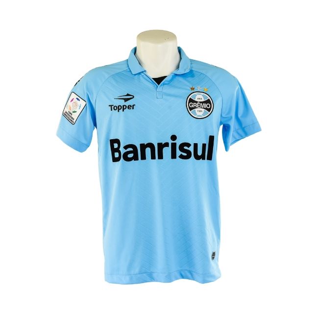 Camisa Grêmio 2018 – Topper Azul Celeste (Uniforme Alternativo) – #13 Alex