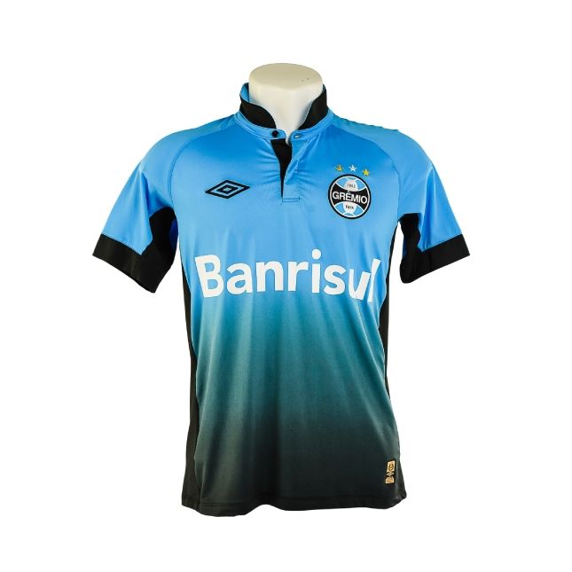 Camisa Grêmio 2017 – Umbro Azul Degradê – #7 Luan