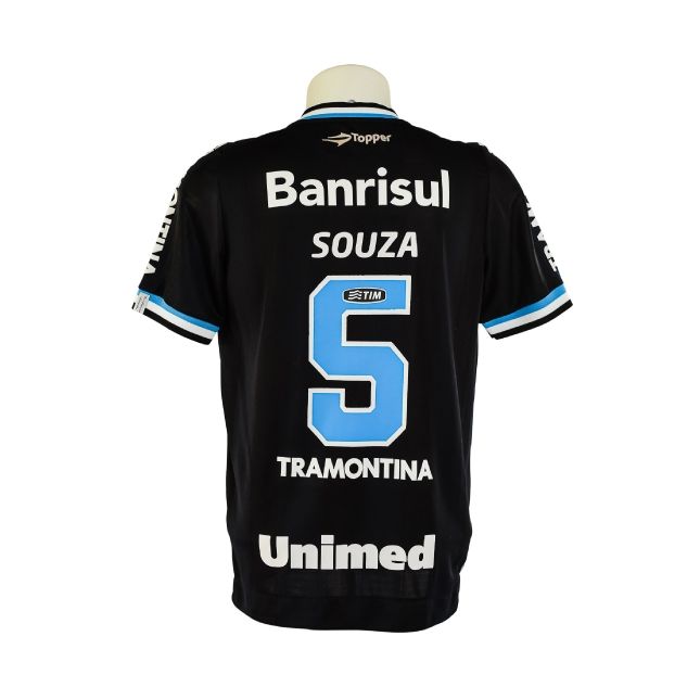 Camisa Grêmio 2013 – Topper Preta (Uniforme Alternativo) – #5 Souza