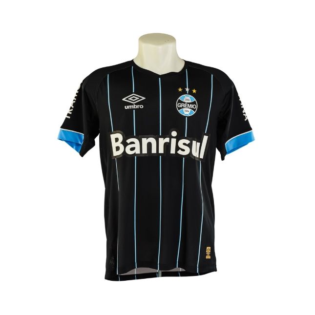 Camisa Grêmio 2018 – Umbro Preta (Uniforme 3) – #7 Luan