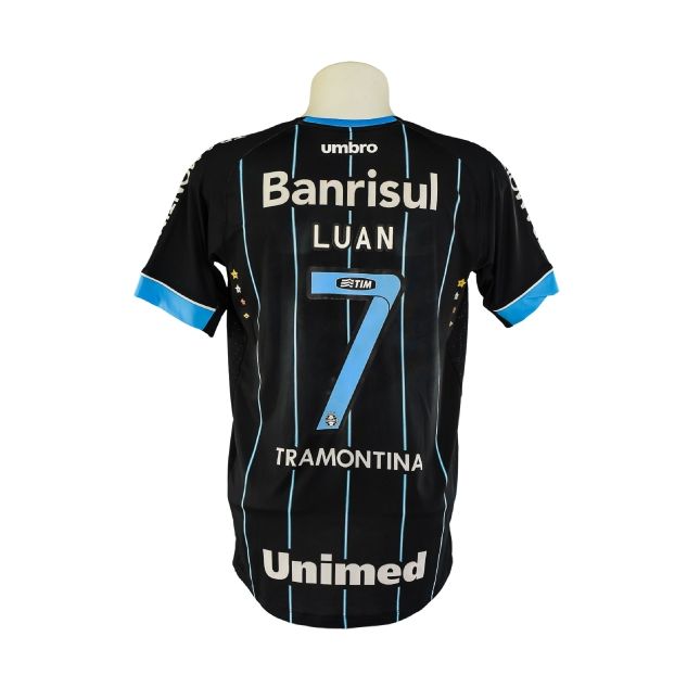 Camisa Grêmio 2018 – Umbro Preta (Uniforme 3) – #7 Luan